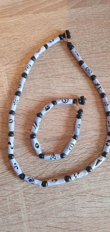 Collier et bracelet fantaisie