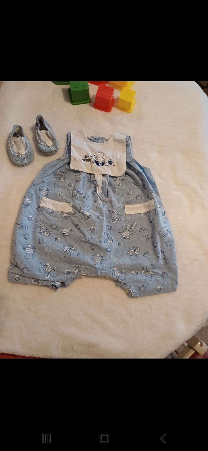 Combinaison d été bébé taille 9 mois - photo numéro 2