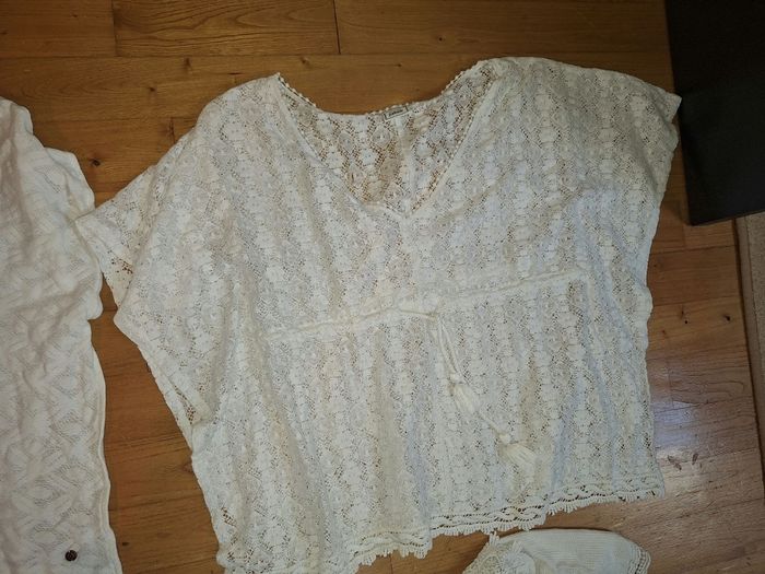 Lot 4 hauts femme dentelle et autres taille S - photo numéro 5