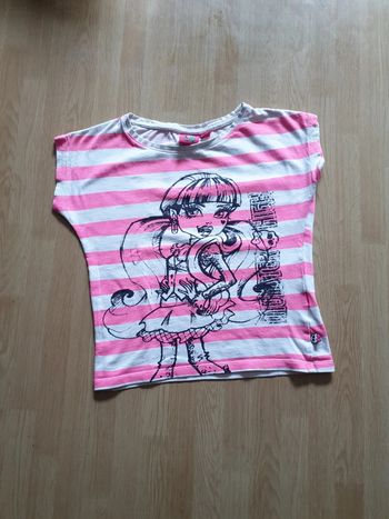 t shirt Monster High 8 ans