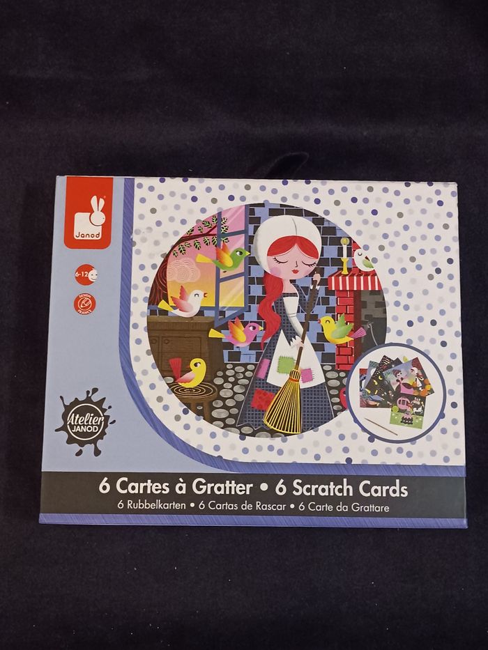 Janod cartes à gratter - photo numéro 2
