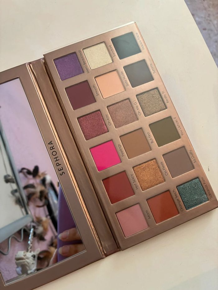 Palette Sananas Volume 1 x Sephora, 18 fards, Sephora Collection. - photo numéro 6