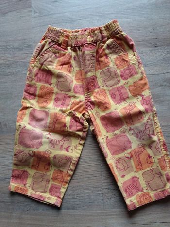 Pantalon jungle taille élastiquée