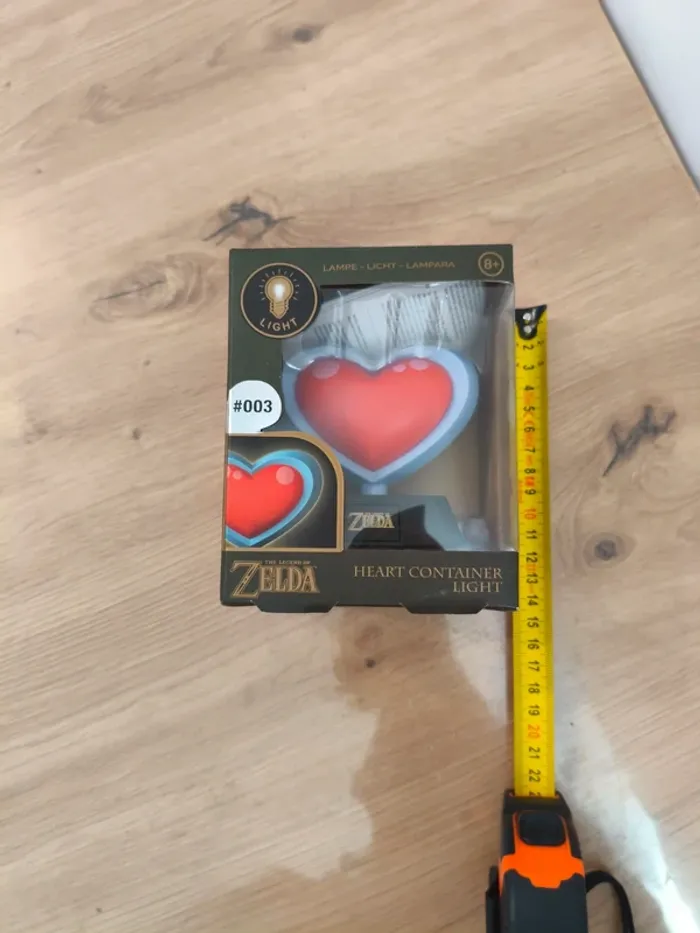 Lampe décoration coeur zelda - photo numéro 5