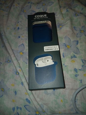 Coque de protection compatible airpods 1 et 2