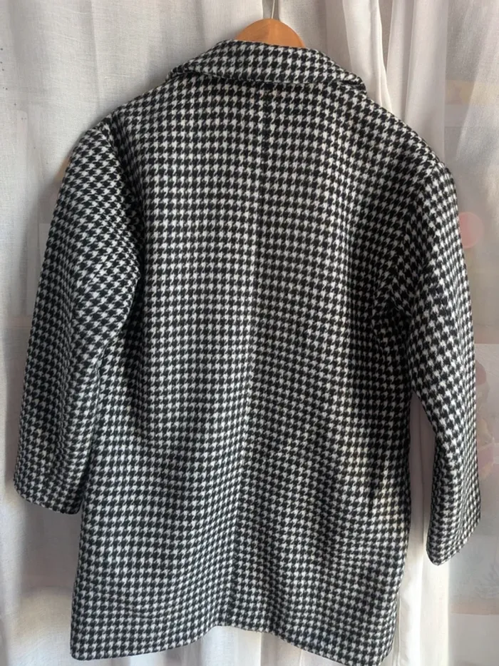 Manteau pied de poule neuf - photo numéro 6