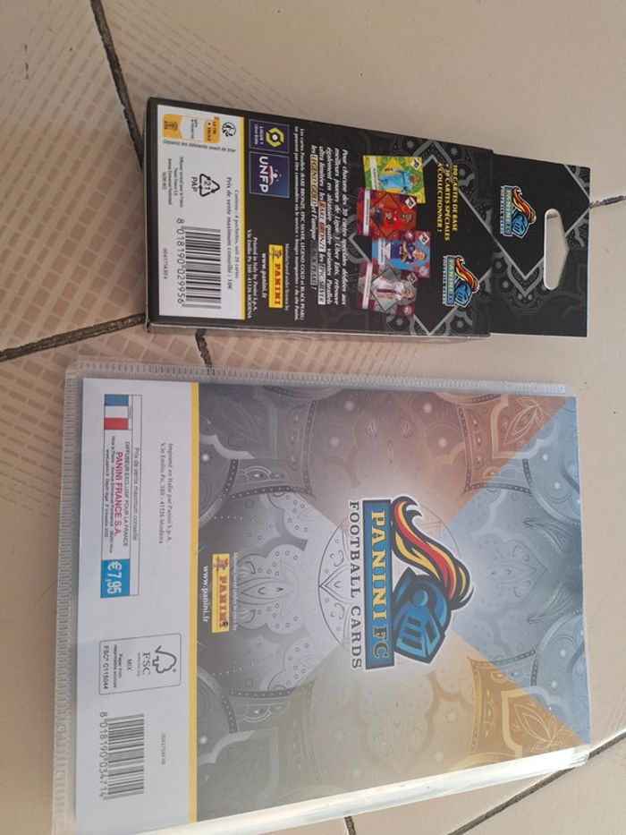 Classeur et pack de 20 cartes panini fc ligue 1 - photo numéro 2