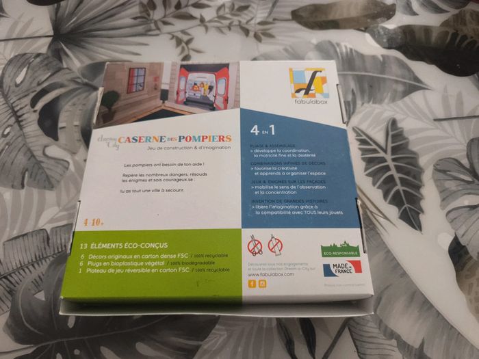Jeu de construction caserne de pompier - photo numéro 3