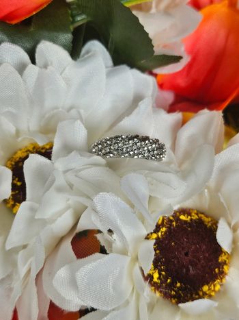 Bague avec zirconium