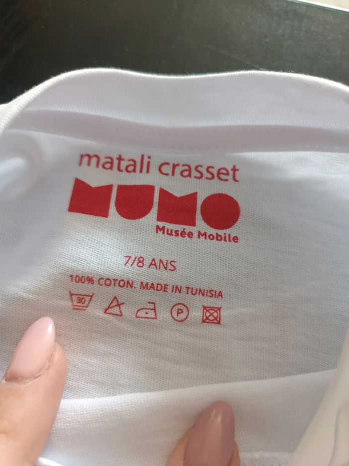 Tee shirt matali crasset 7/8 ans - photo numéro 3