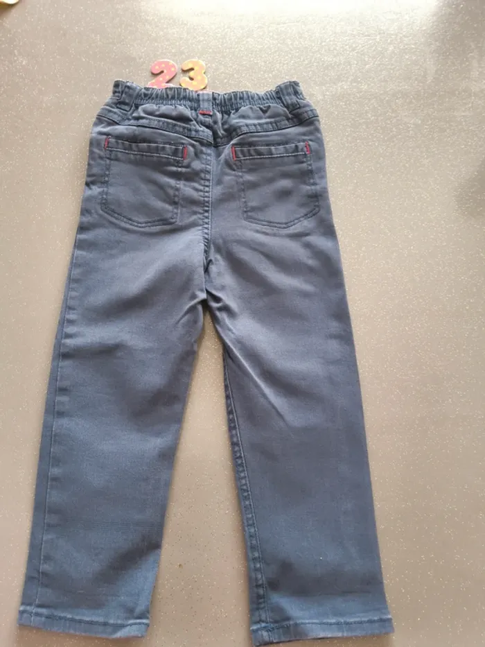Pantalon  bleu 23 mois - photo numéro 2