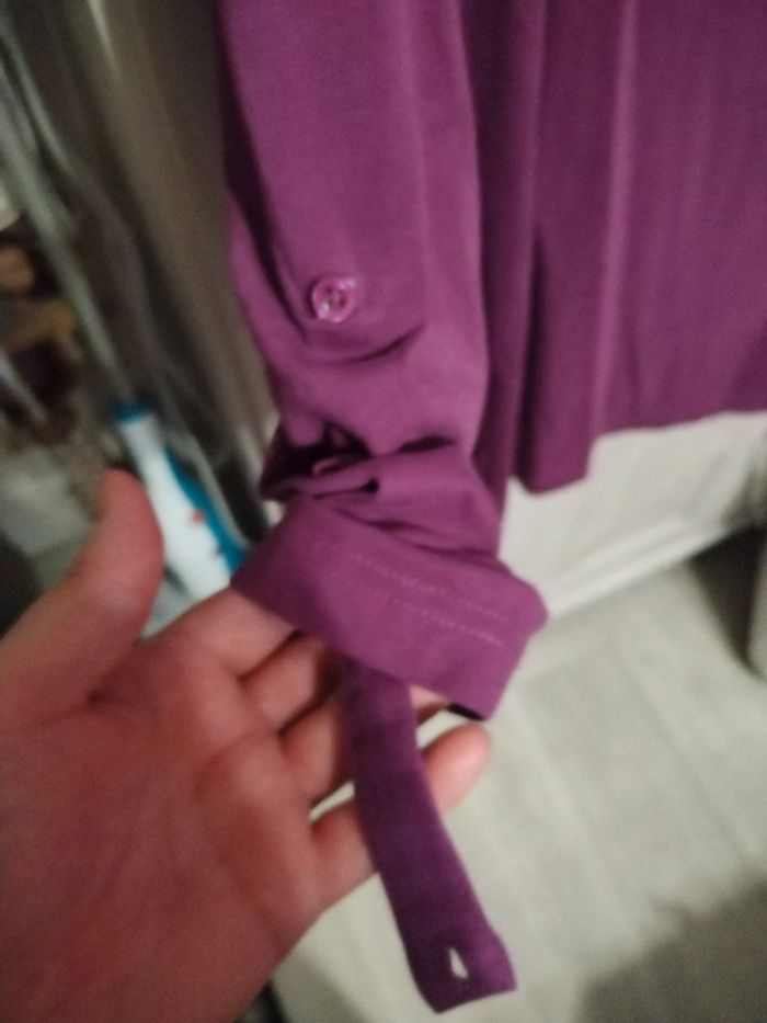 Tee shirt violet - photo numéro 6