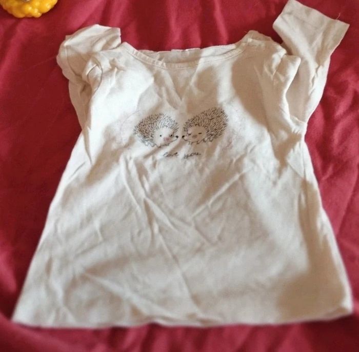 Tee shirt motif hérisson - photo numéro 2