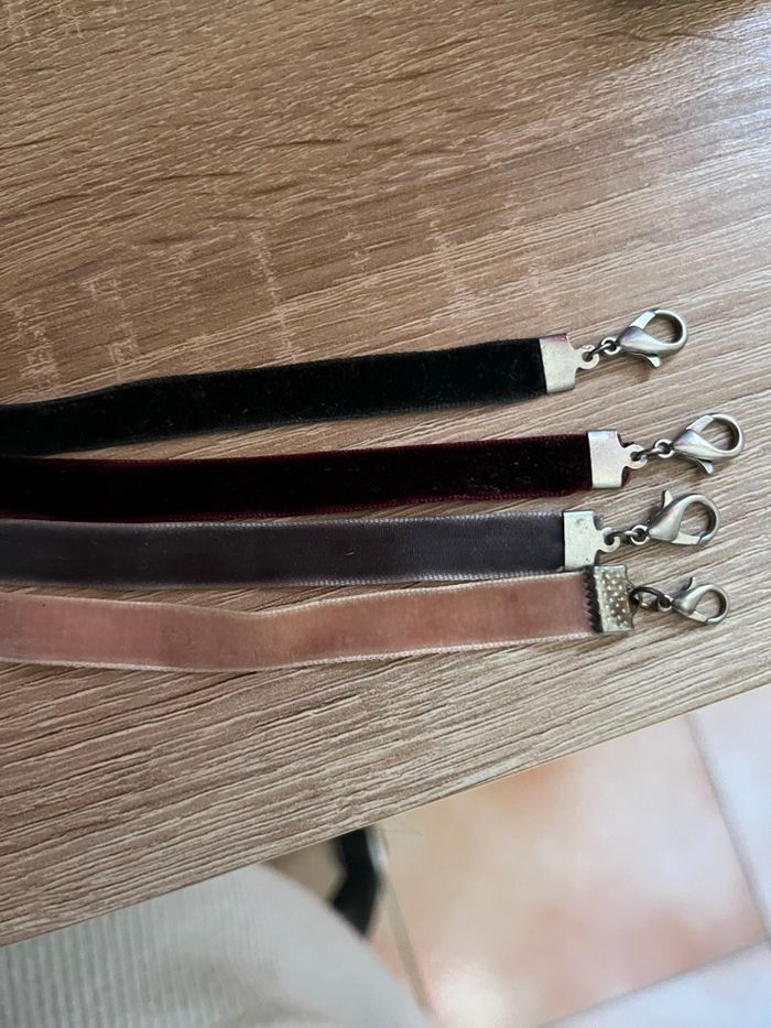 Lot bijoux ras-le-cou (9 colliers) - photo numéro 4