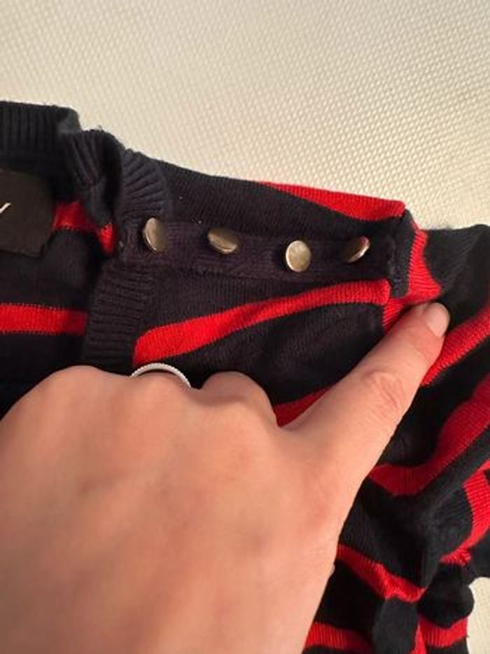 Pull fin rayé only xs - photo numéro 2