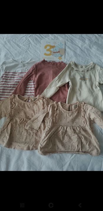 Lot de t-shirts