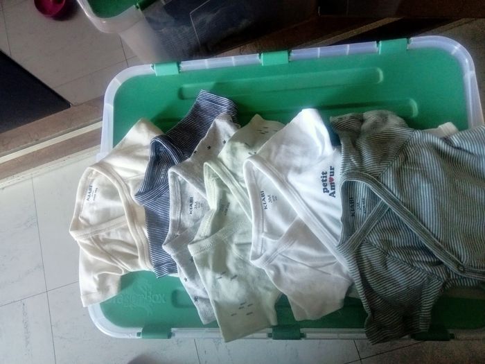 Lot de body manches courtes  3 mois