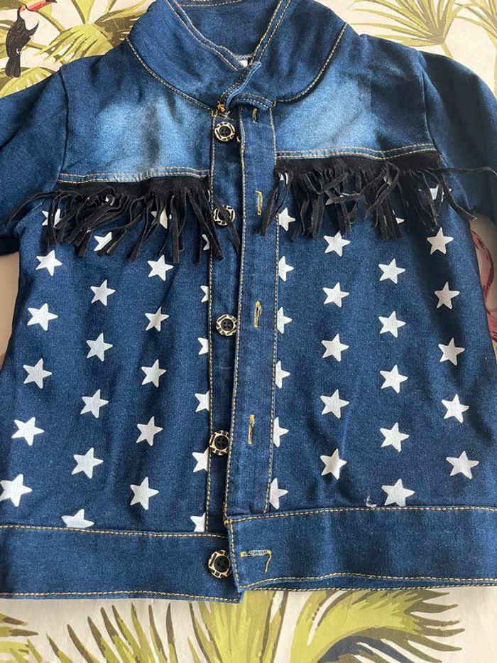 Veste en jean garçon - photo numéro 2
