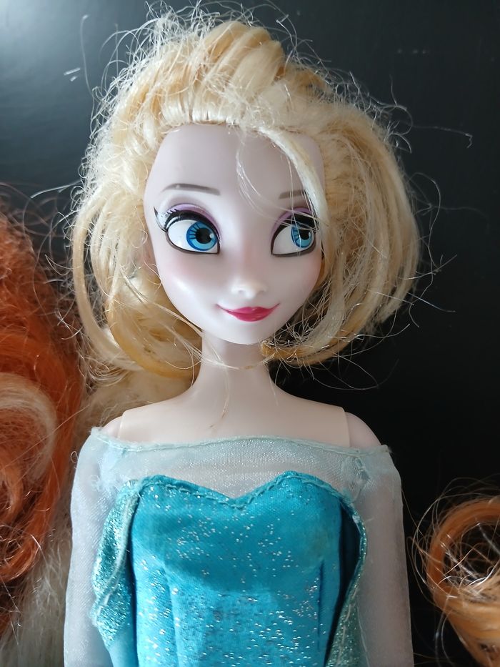 Lot poupée reine des neiges - photo numéro 3