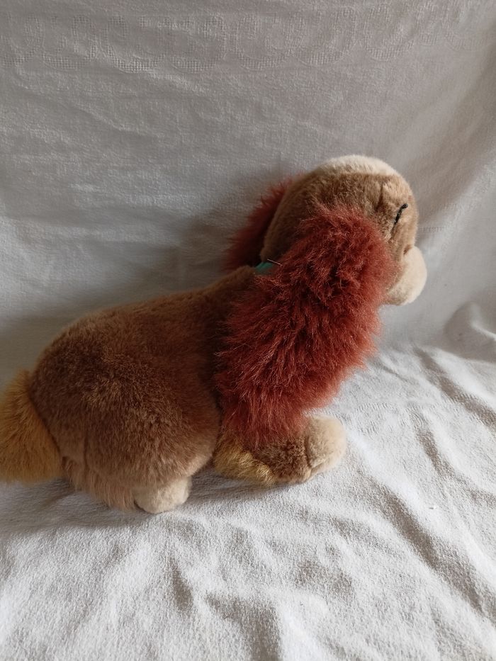 Peluche lady belle et le clochard Disneyland Paris - photo numéro 4