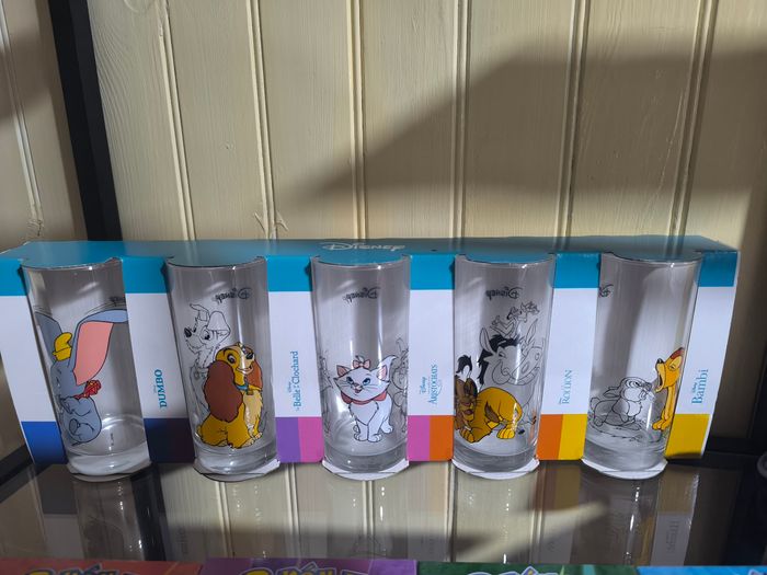 Set 5 verres 29cl Disney collection