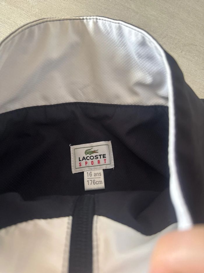 Veste Lacoste authentique 16ans - photo numéro 4