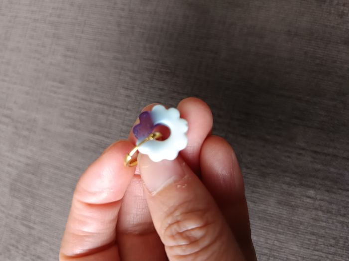 Lot boucles d'oreilles résine - photo numéro 9