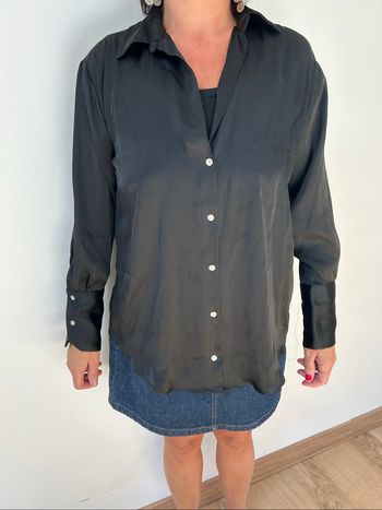 Chemise Zara noir en XS