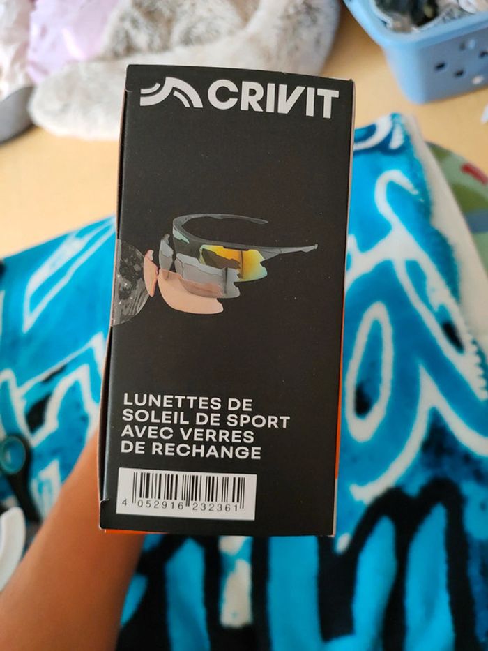 Lunettes de soleil de sport avec verres de rechange Crivit - photo numéro 5