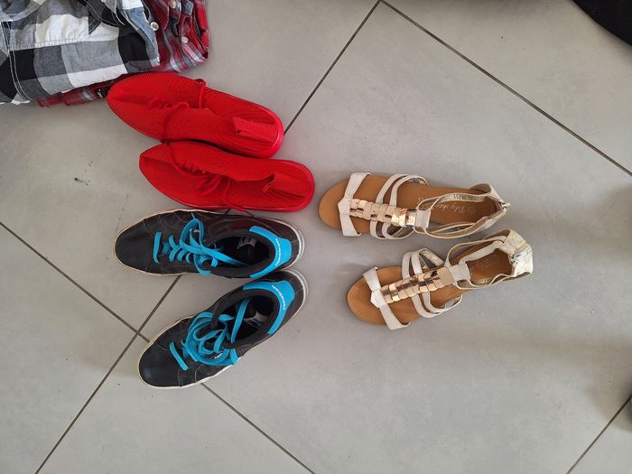 Lot vetement/chaussure/manteaux F/H - photo numéro 5