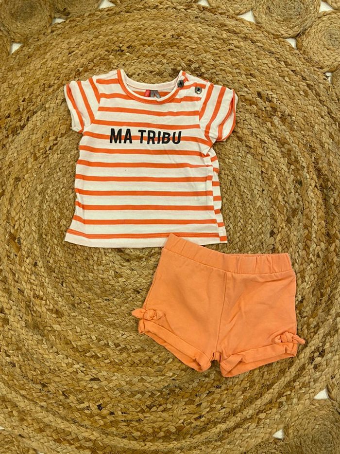 Ensemble bébé fille 3 mois