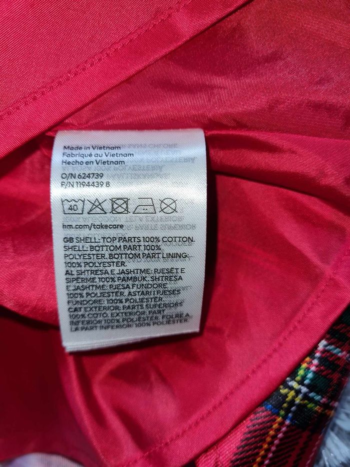 H&M Robe rouge fête fille 18 mois 2 ans - photo numéro 6