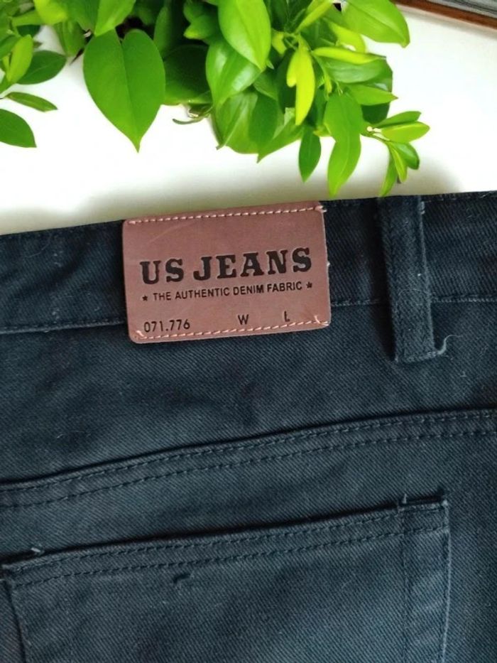 Jean noir US Jeans 44 (mesures en bas de l'annonce) - photo numéro 3