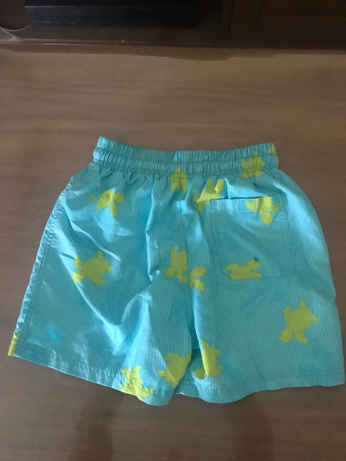 Short de bain turquoise DPAM 10 ans - photo numéro 5