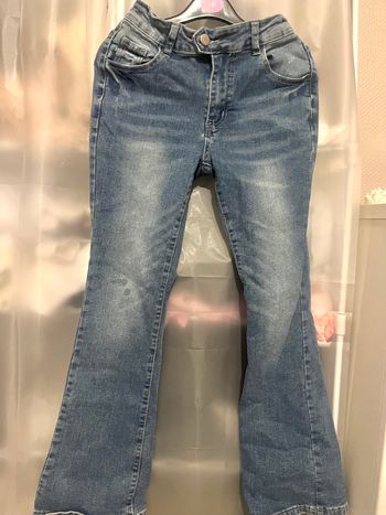 Jean Bleu Taille Basse Shein