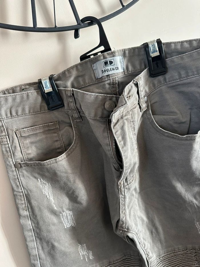 Jeans homme kaki - photo numéro 3