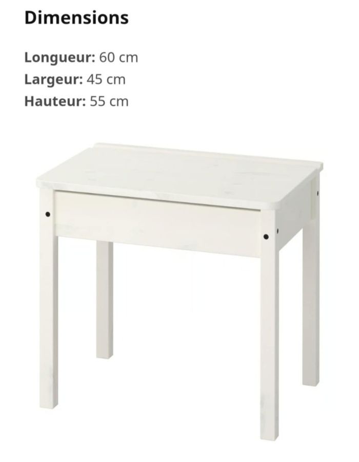 Bureau + chaise enfant