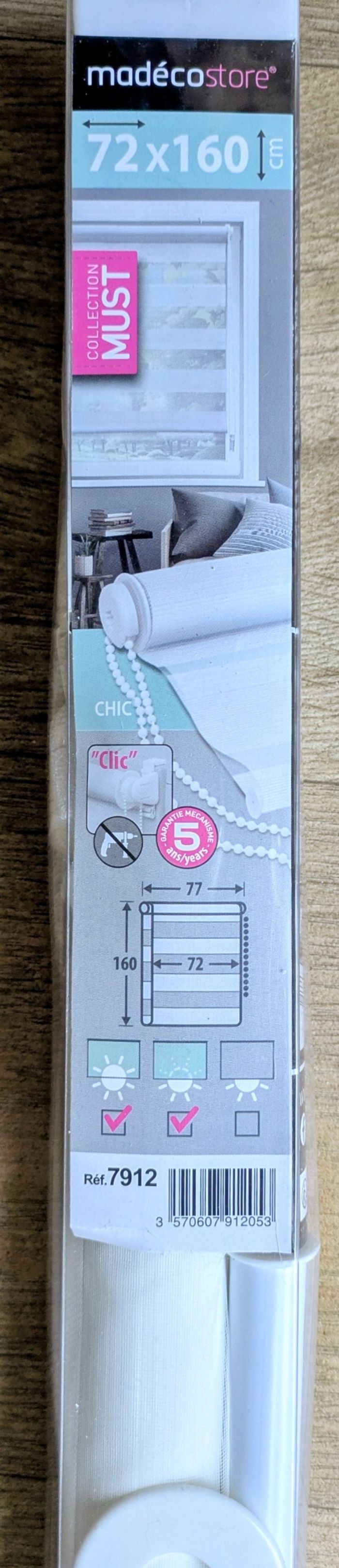 Store enrouleur blanc - photo numéro 3