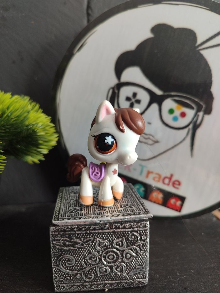 Lps00188 my Littlest Petshop LPS Pet Shop Hasbro horse cheval 578