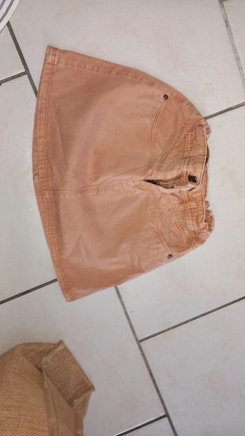 Jupe jean camel tape à l'oeil 8 ans