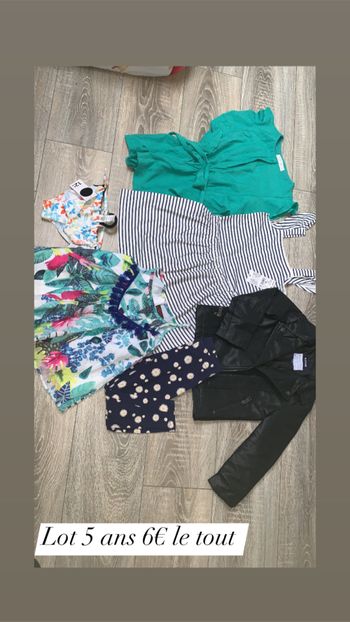 Lot vêtement fille