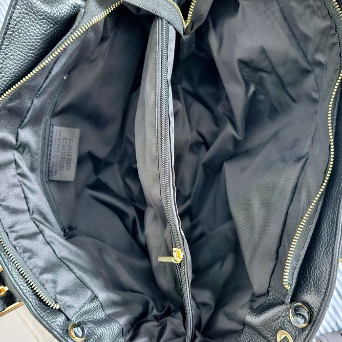 🇮🇹Sac a main 100% Cuir  Daim Noir verapelle🇮🇹 The genuine leather neuf - photo numéro 6
