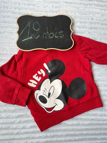 Pull Mickey 12 mois