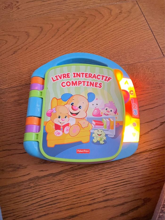 Livre interactif comptine