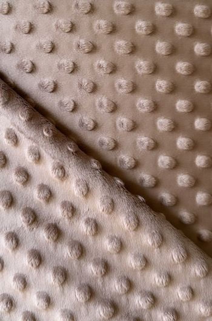 Tissu Minky Qualité Premium 380 Gr ( le mètre )