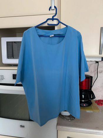 Blouse bleue