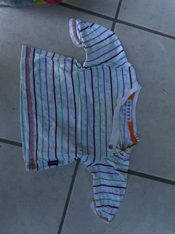 3 manche longue fin 3M  garcon