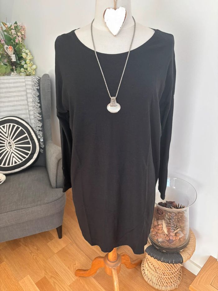 🖤 Robe/Tunique noire - Des Petits hauts - T42 - photo numéro 5