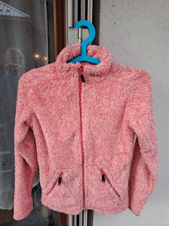 Veste polaire rose