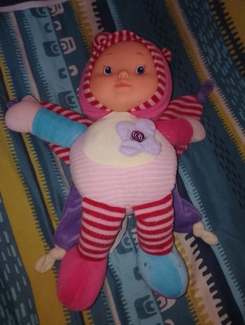 Poupon papillon coloré